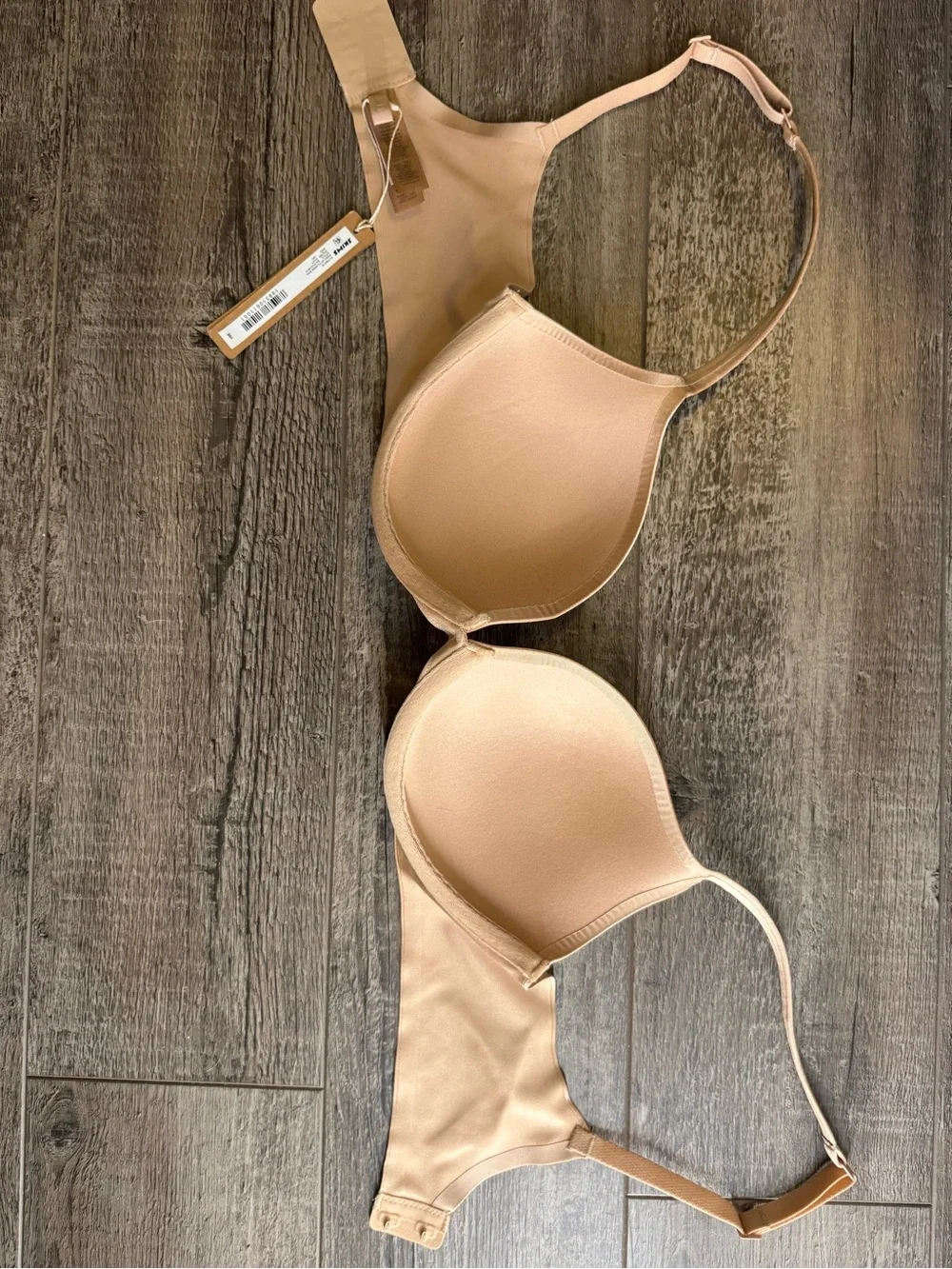 SKIMS Ultimate Push Up Plunge Bra 34C Clay